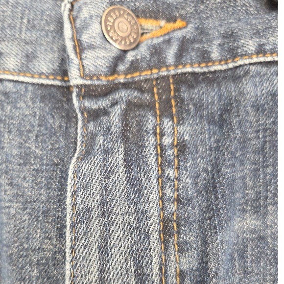 Lee Jeans Mens 38x32 Regular Fit Straight Leg Blue Medium Wash Stretch Pants New - Picture 3 of 7